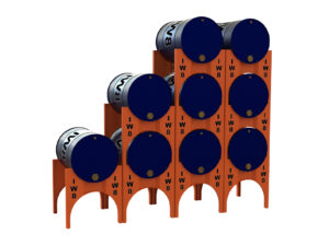 Rack de Empilhamento de Tambores.