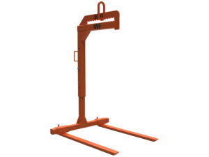 Garfo Paleteiro Ajustável Cap. 1Ton