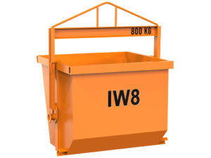 Contentor de Carga 0,6m³ 800kg para Grua