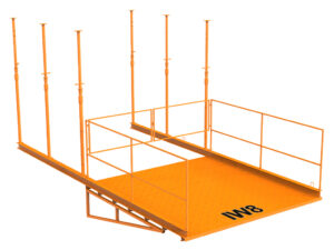 Plataforma de Descarga Quadrada 3m x 3m – Cap. 1.5Ton