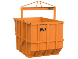 Contentor de Carga Basculante Cap. 5m³ 5000Kg