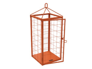 Cesto de Elevação para Grua de 0.60m x 0.60m x 1.2m Cap. 300Kg