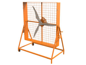 Ventilador de Chão Quadrado de Grande Porte – 1m