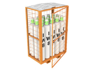 Gaiola para Armazenamento de Cilindros de Gases
