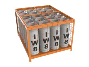 Gaiola para Cilindros de Gases