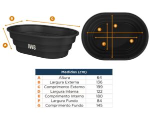 Bacia de Contenção de Óleo 1000 Litros
