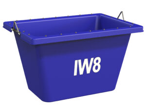 Caixa para Argamassa de 220L com Alças