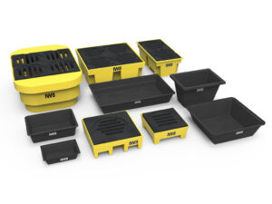 Caixa de contenção de resíduos com rampa Grupo Construmaq