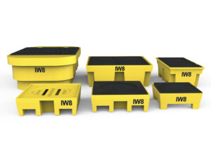 Fábrica de pallets de contenção SC Grupo Construmaq