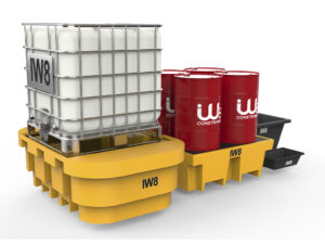 Fabricação de pallets de contenção para tambores