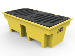 Soluções em pallets de contenção industrial