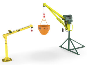Guinchos, Mini Gruas, Escoras e Baldes para Concreto