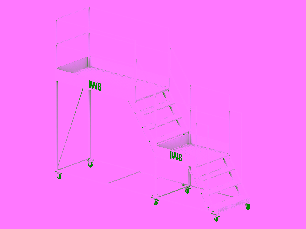 Escada Plataforma
