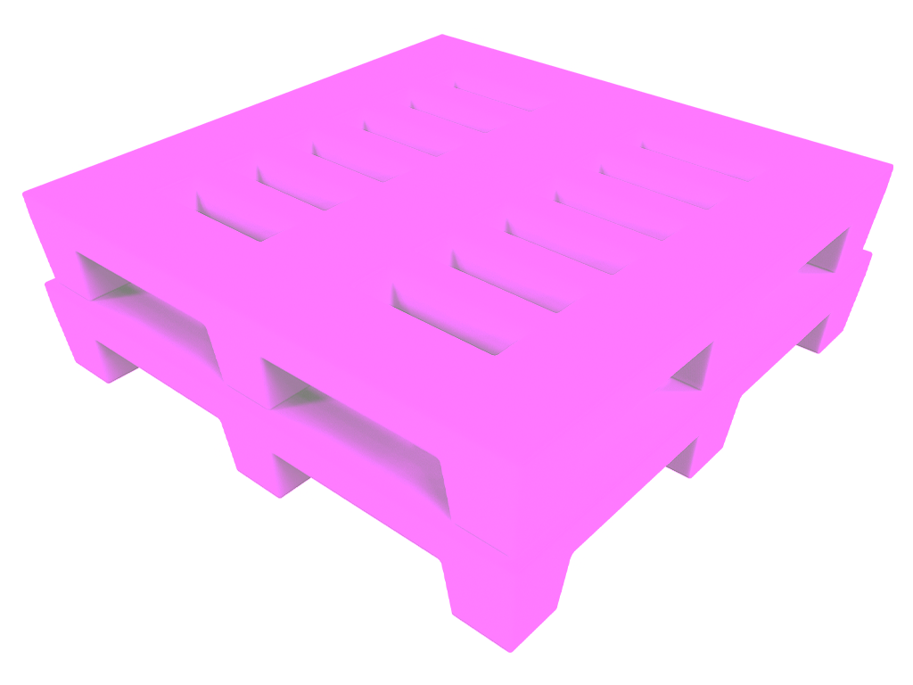 pallet plástico branco rotomoldado 1000kg