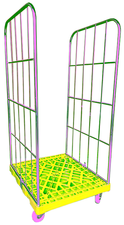 Carrinho Gaiola tipo Roltainer