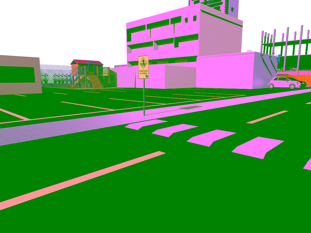 Sinalização Vertical de Trânsito IW8