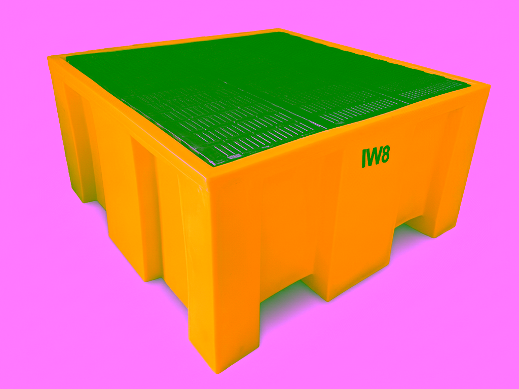 pallet de contenção 1000 litros para container ibc