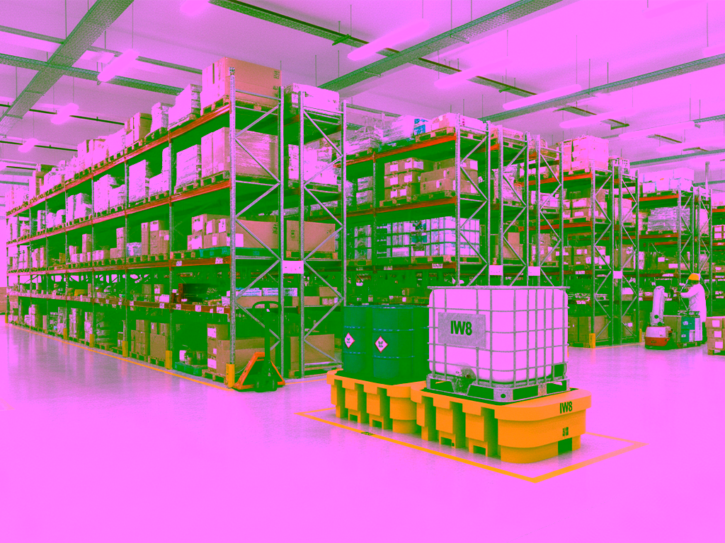 pallet para contenção de óleo diesel