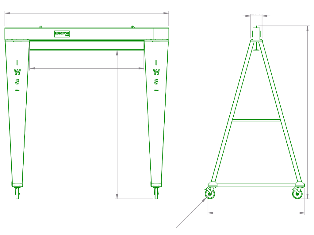 portico-com-rodas-giratorias