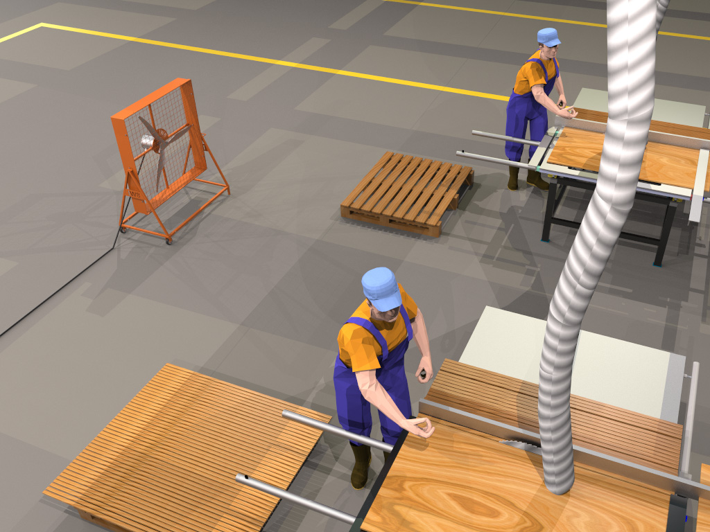 ventilador de parede para aviário