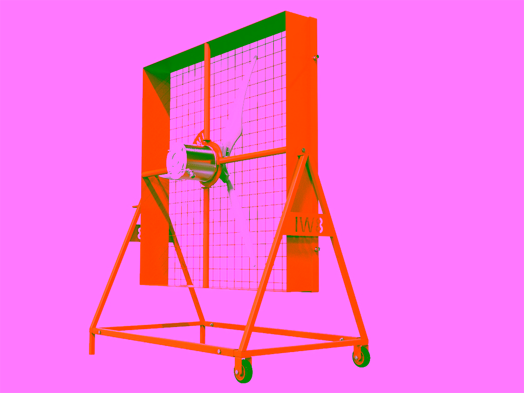 ventilador para ambiência em aviário