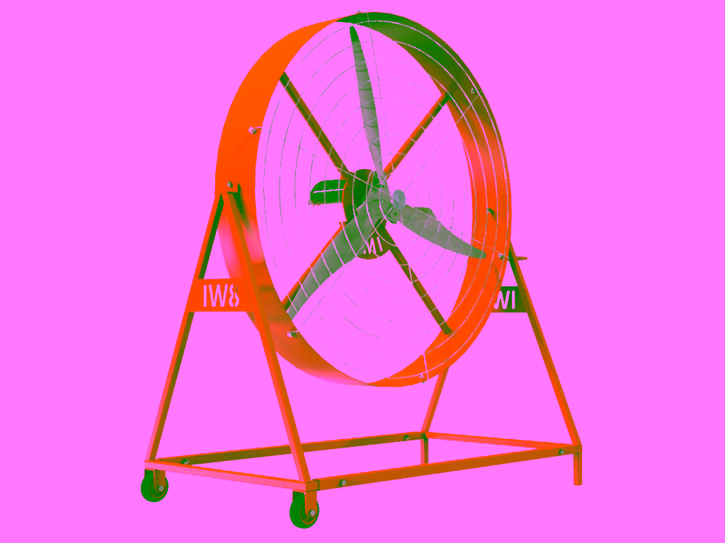 ventilador tufão para aviário