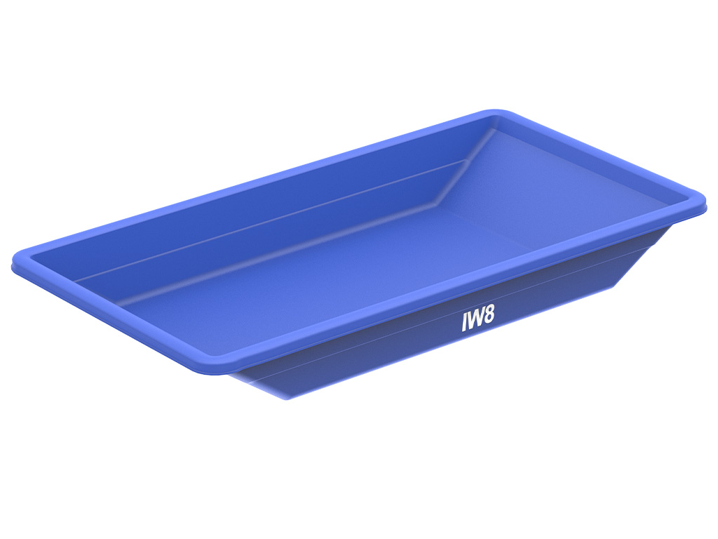 masseira plástica retangular