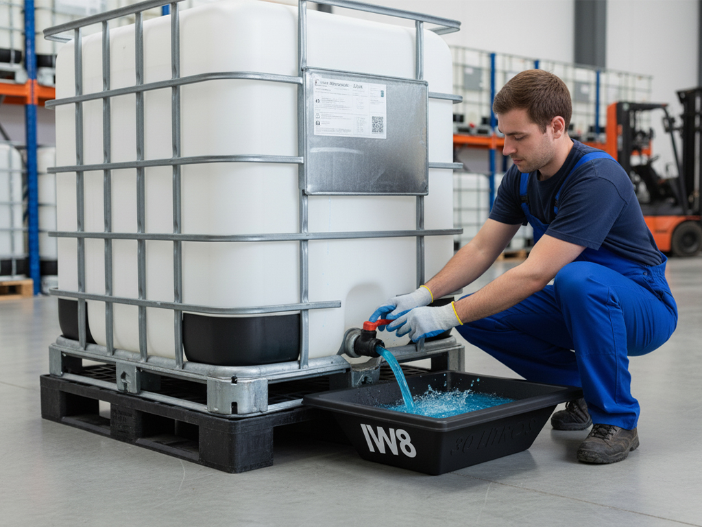 Bacia de Contenção para Produtos Químicos