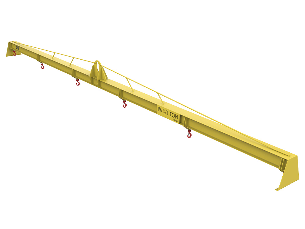 Balancim para munck em operação de elevação