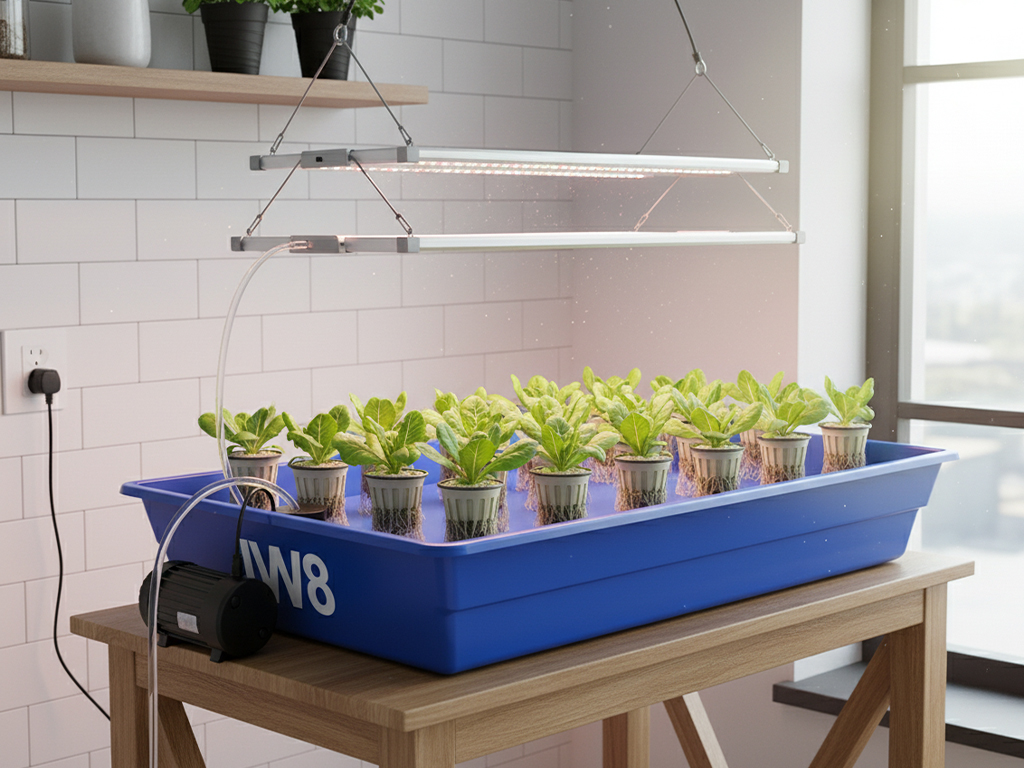 caixa multiuso para hidroponia