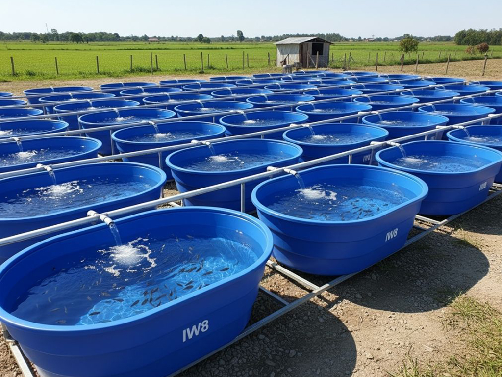 caixa multiuso para piscicultura