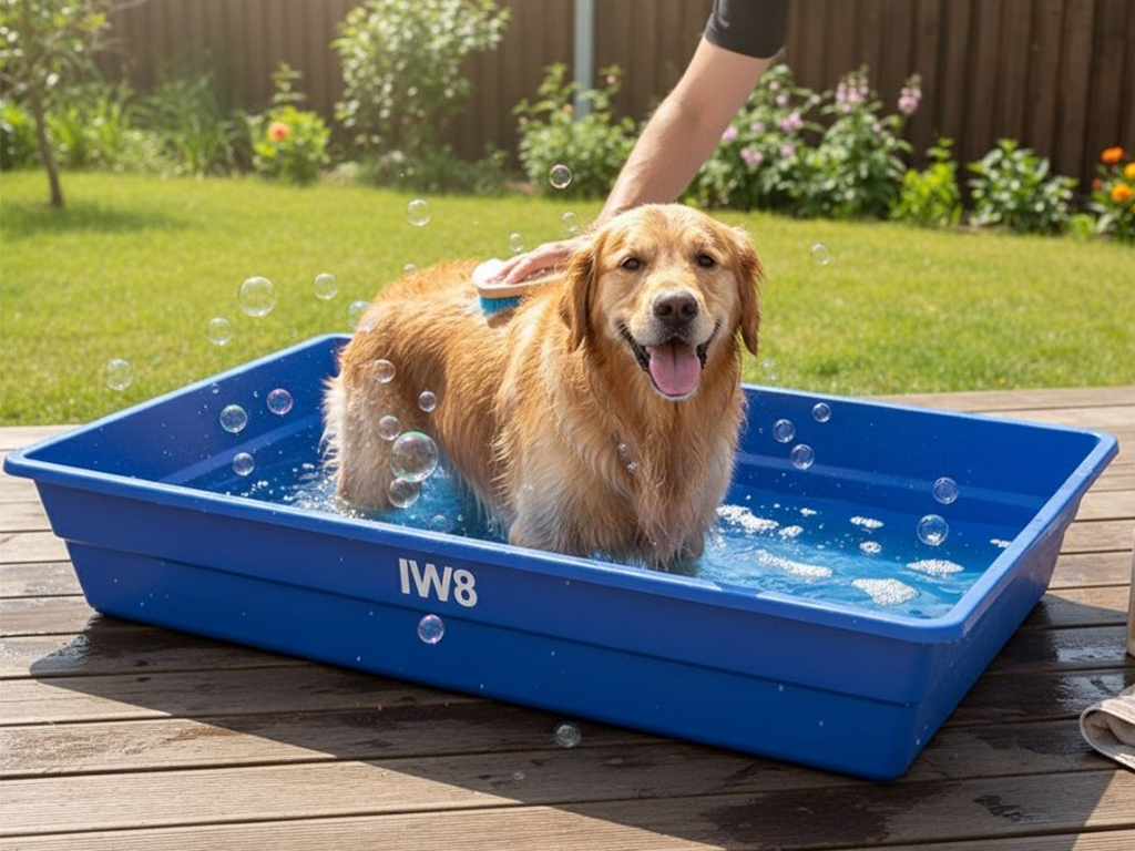 caixa multiuso para piscina pet
