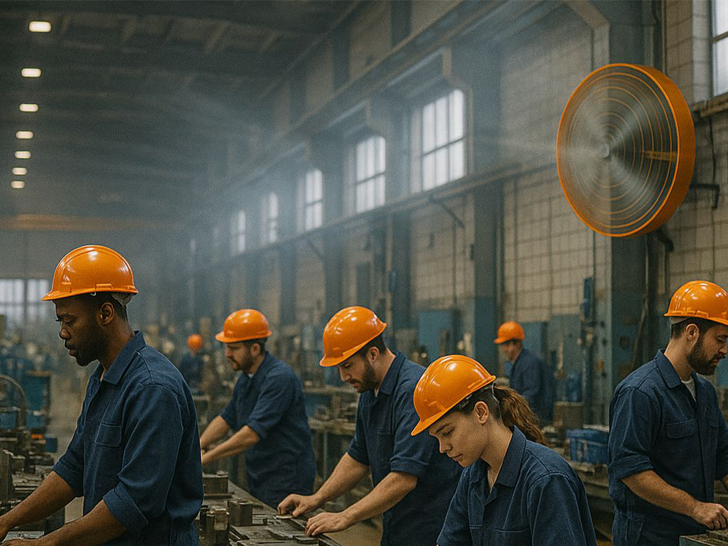 ventiladores industriais para galpão
